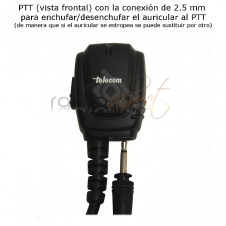 MIDLAND D-200 walkie digital sin licencia + auricular con micrófono