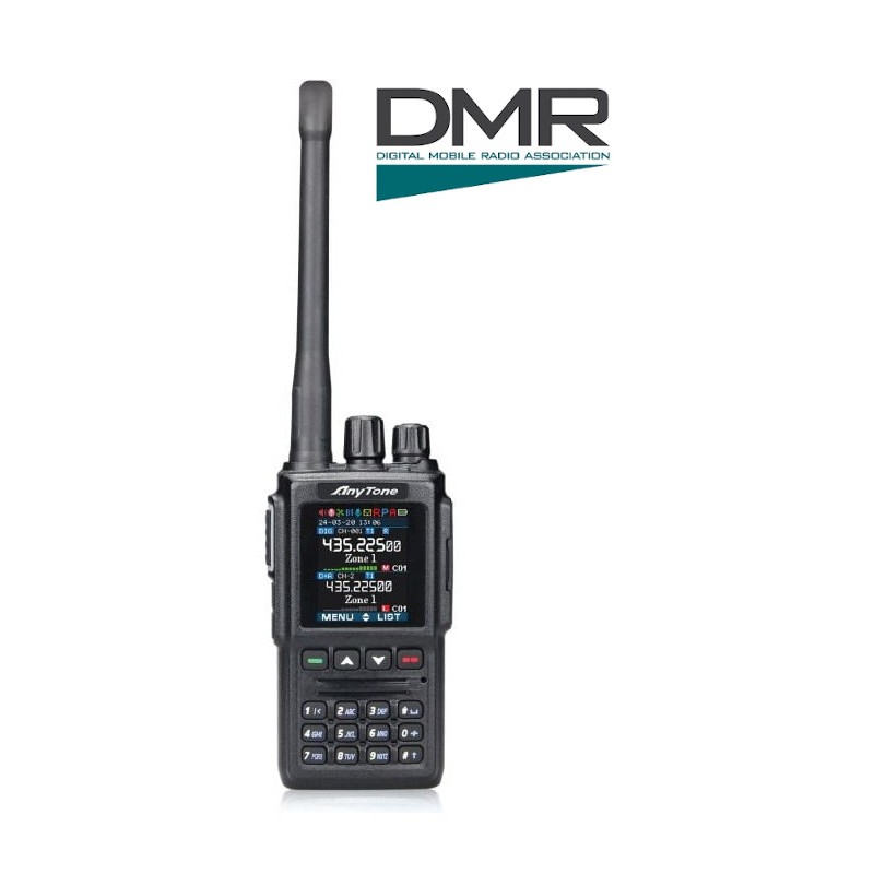 Walkie ANYTONE AT-D168UV VHF/UHF digital DMR
