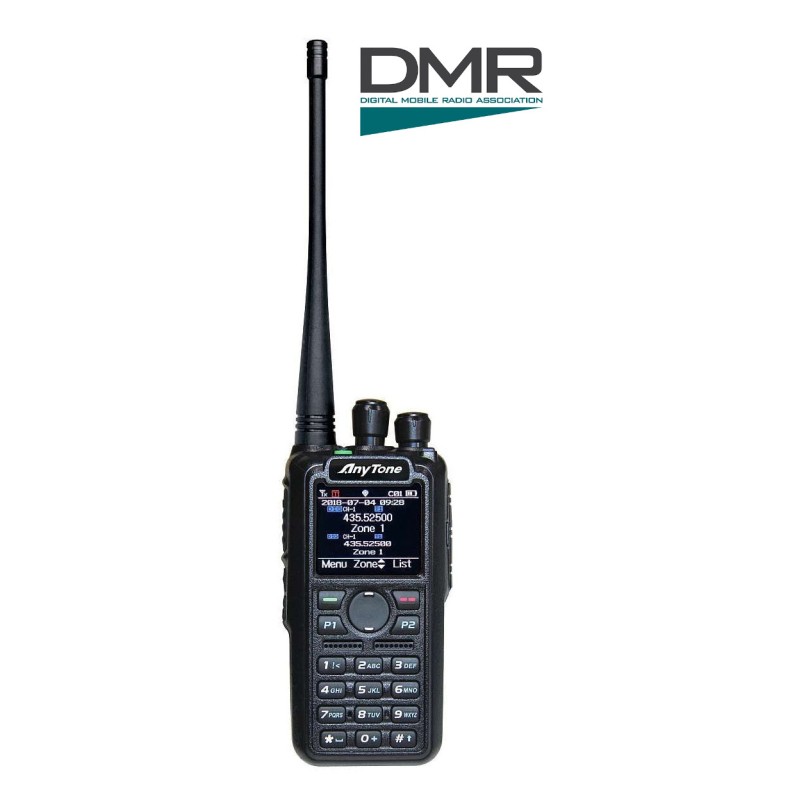 Walkie ANYTONE AT-D878UV-II PLUS VHF/UHF digital DMR